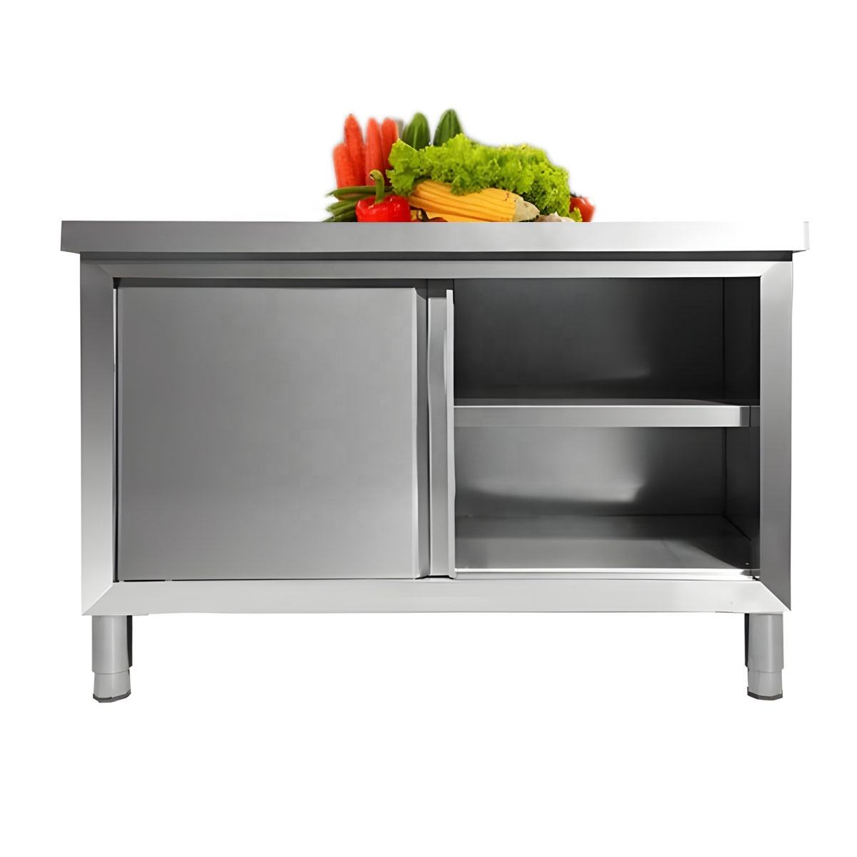 Customizable Residential & Commercial Stainless Steel Outdoor BBQ Island Kitchen Equipment Set Including Drawer Cabinets